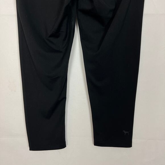 VS Pink Mid-Rise Capri Black Athleisure Leggings Size S - Picture 6 of 8